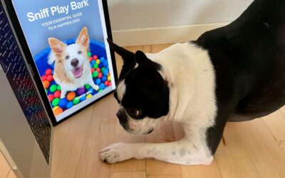 “Sniff Play Bark” by Rebeca Mas
